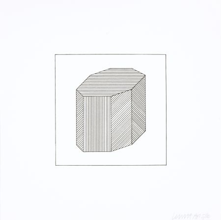 Сериграфия Lewitt - Twelve Forms Derived From a Cube 44