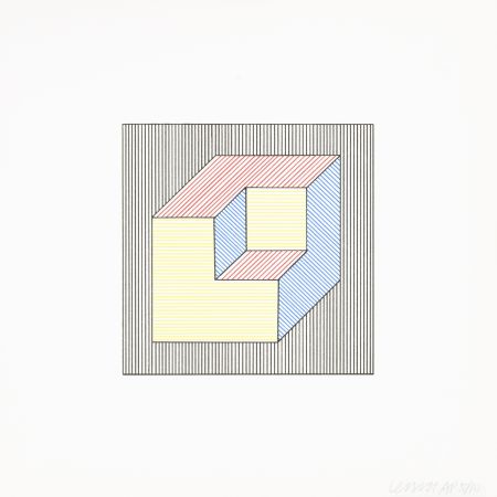 Сериграфия Lewitt - Twelve Forms Derived From a Cube 47