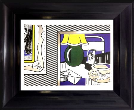 Гашение Lichtenstein - Two paintings: Green Lamp