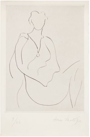 Иллюстрированная Книга Matisse - Tzara - Matisse. MIDIS GAGNÉS : EXEMPLAIRE DE TÊTE, AVEC L'EAU-FORTE ORIGINALE SIGNÉE DE MATISSE (1938)