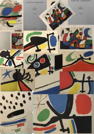 Литография Miró - Tápis de Tarragona