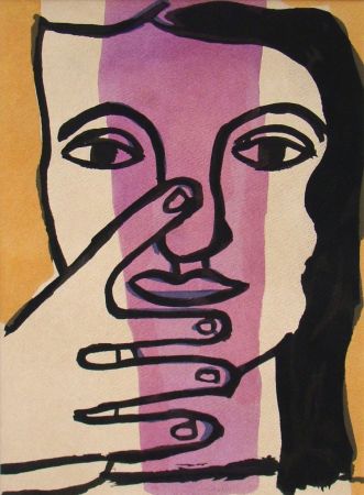 Трафарет Leger - Tété de femme