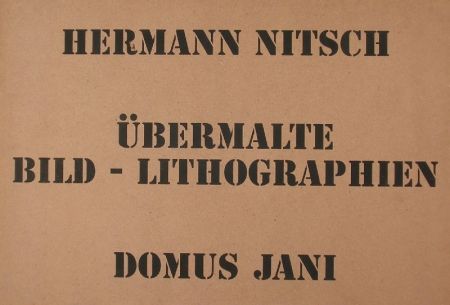 Многоэкземплярное Произведение Nitsch - UBERMALTE BILD