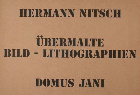 Многоэкземплярное Произведение Nitsch - UBERMALTE BILD