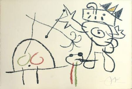 Литография Miró - Ubu aux Baleares, 17