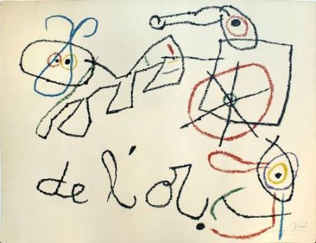 Литография Miró - Ubu aux Baleares, 4