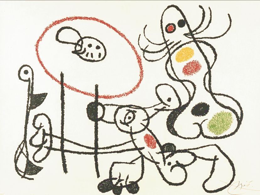 Литография Miró - UBU ON THE BALEARIC ISLANDS