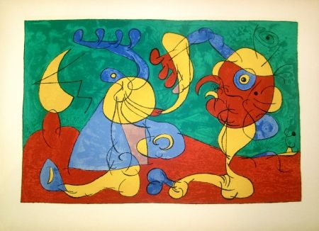 Литография Miró - Ubu Roi