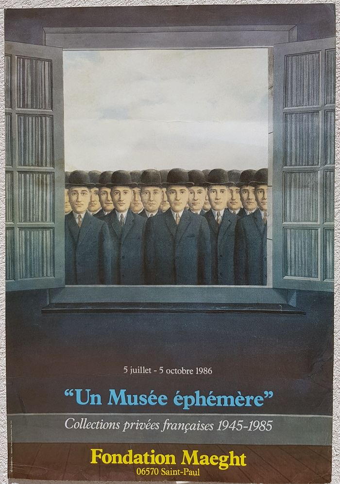 Гашение Magritte - Un Musee Ephemere