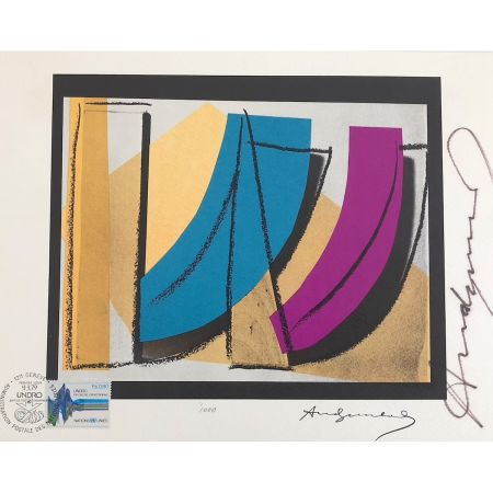 Сериграфия Warhol - U.N. Stamp (FS II.185)