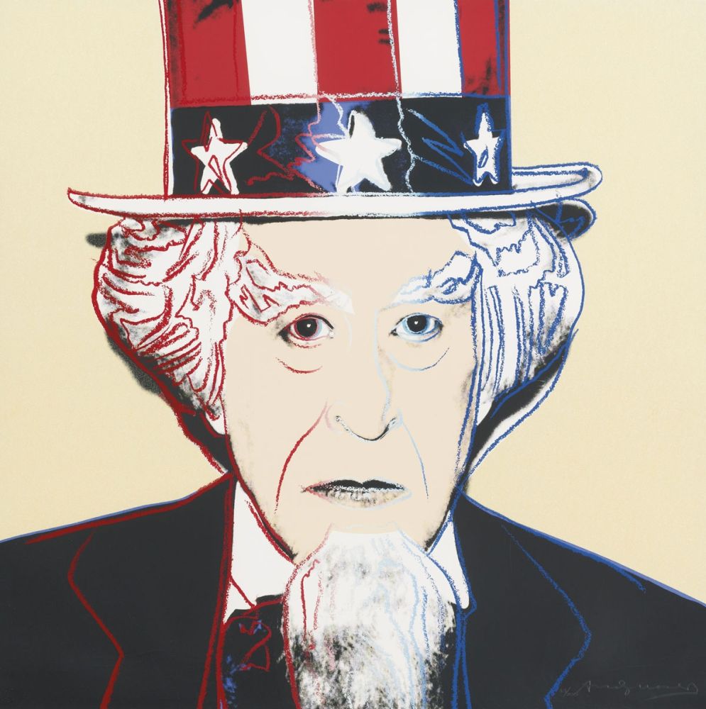 Сериграфия Warhol - Uncle Sam (FS II.259)