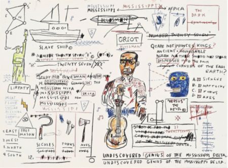 Сериграфия Basquiat - Undiscovered Genius