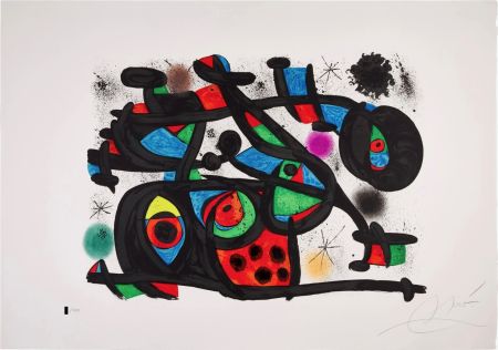 Литография Miró - Untilted