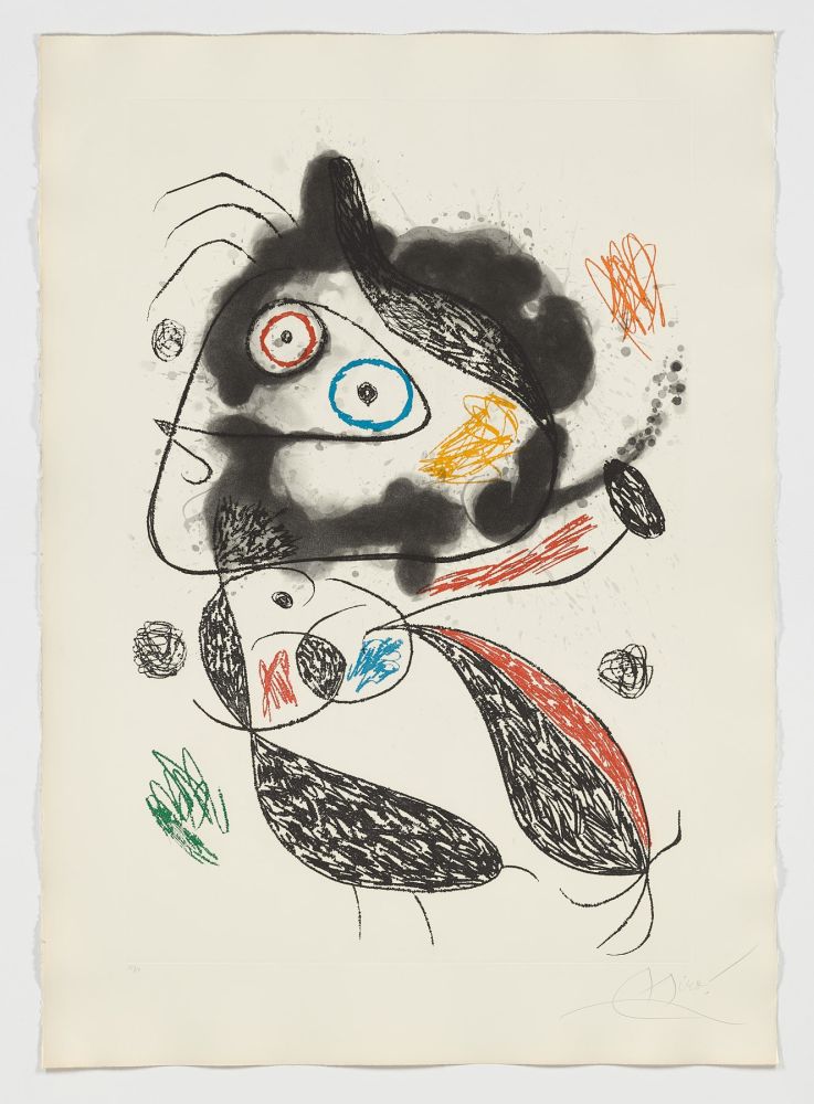 Офорт И Аквитанта Miró - Untitled