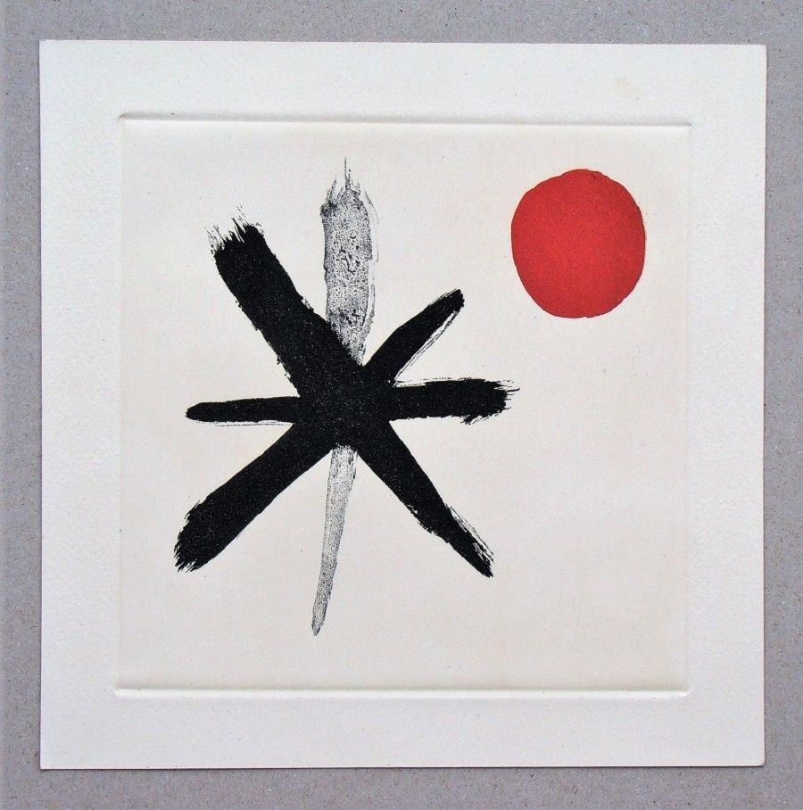 Офорт И Аквитанта Miró - Untitled 