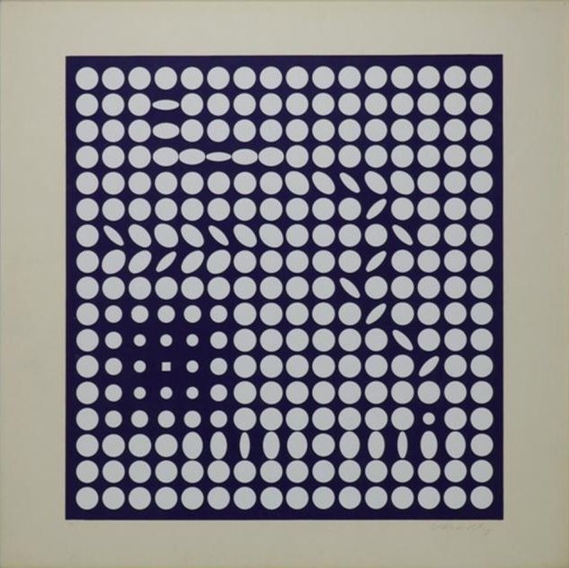 Сериграфия Vasarely - Untitled