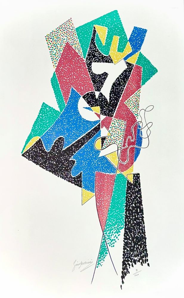 Литография Severini - Untitled 