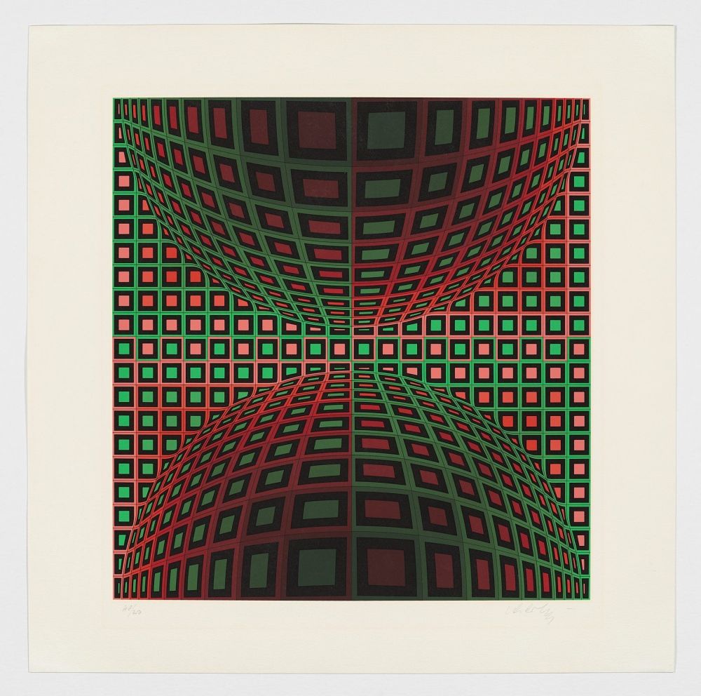 Сериграфия Vasarely - Untitled