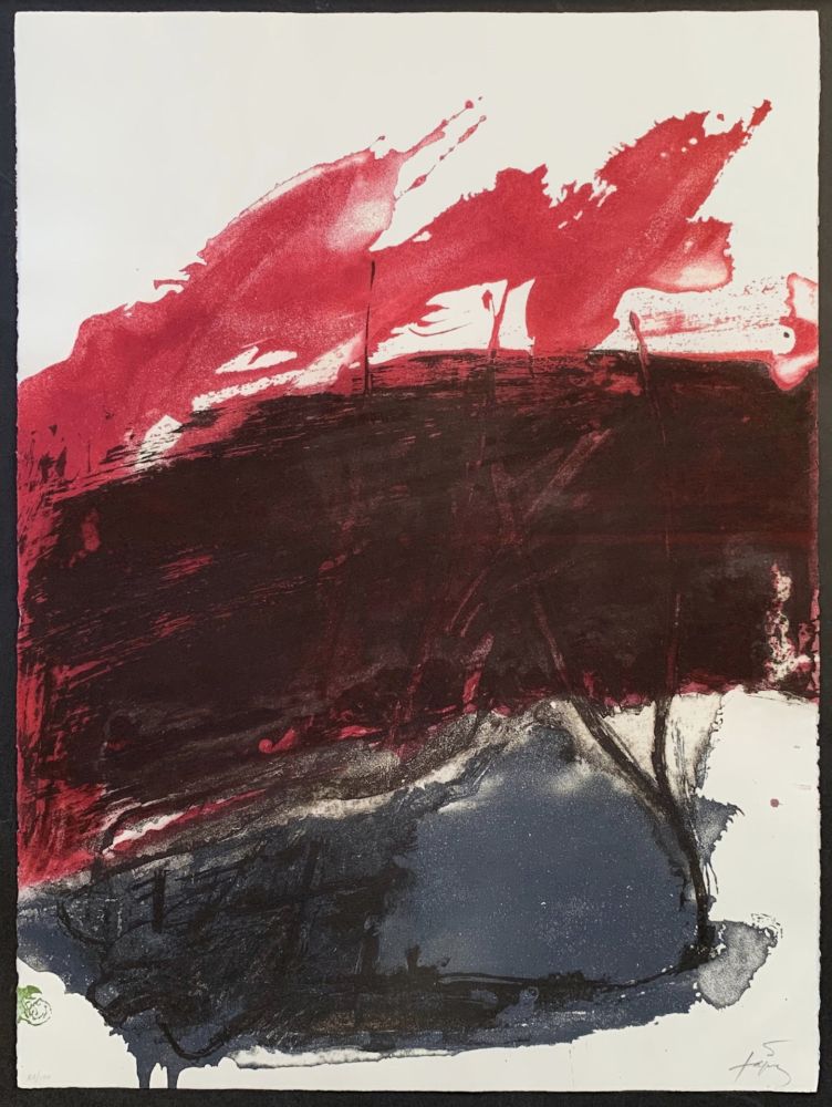 Офорт И Аквитанта Tàpies - Untitled