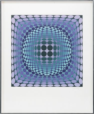 Сериграфия Vasarely - Untitled