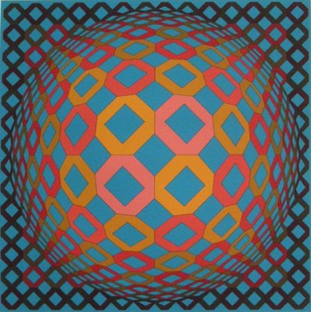 Сериграфия Vasarely - Untitled