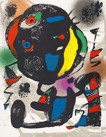 Литография Miró - Untitled