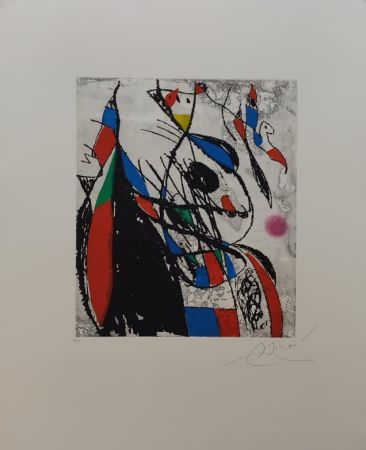 Офорт И Аквитанта Miró - Untitled