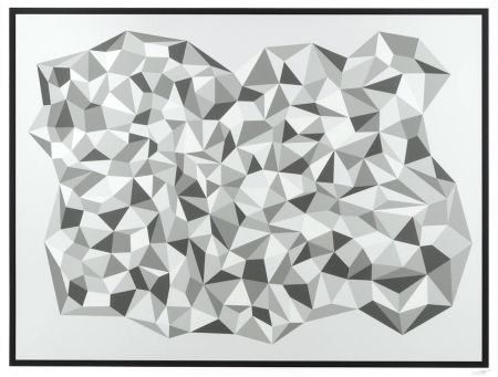 Сериграфия Lewitt - Untitled