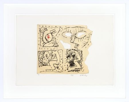 Акватинта Alechinsky - Untitled