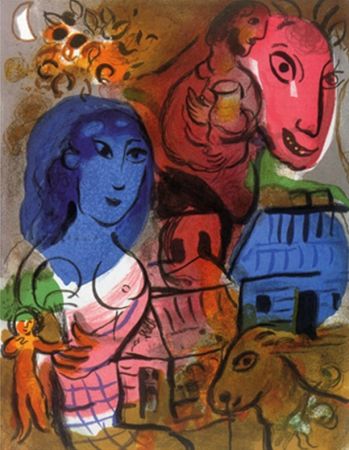 Литография Chagall - Untitled