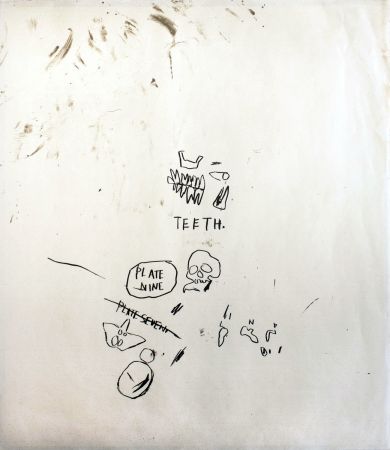 Сериграфия Basquiat - Untitled 3 (from Leonardo)