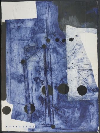 Карборунд Clavé - Untitled (Blue)