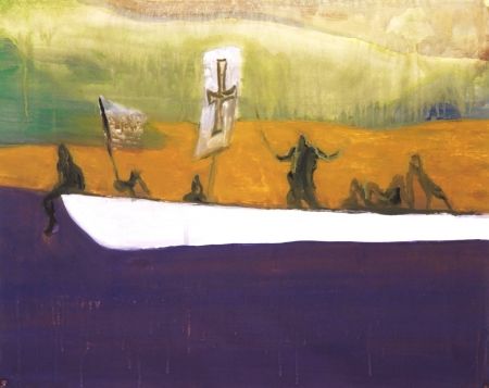 Акватинта Doig - Untitled (Canoe)