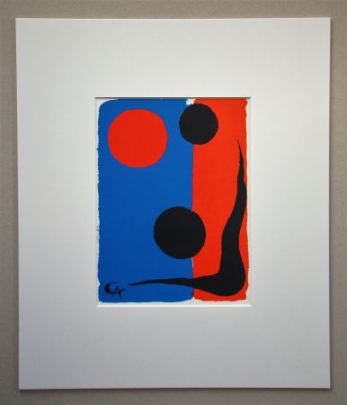 Литография Calder - Untitled composition