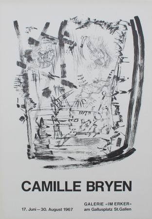 Литография Bryen - Untitled (Exhibition poster)