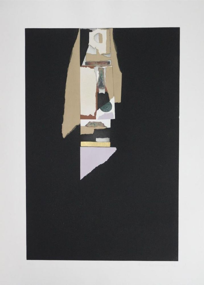 Акватинта Nevelson - Untitled from 'Aquatints' portfolio