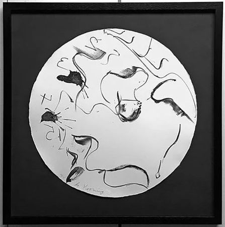 Литография De Kooning - Untitled from Self Portrait in a Convex Mirror