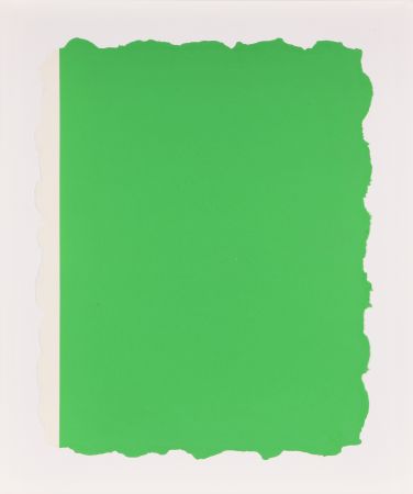 Акватинта Flavin - Untitled, from Sequences - Green