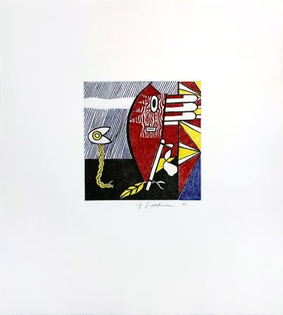 Гравюра Lichtenstein - Untitled I