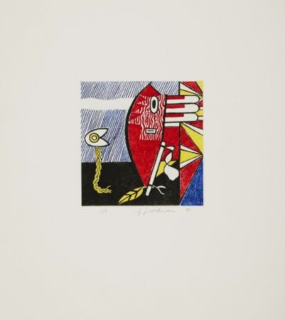 Многоэкземплярное Произведение Lichtenstein - Untitled I