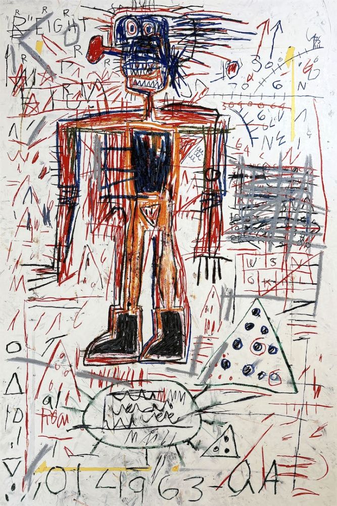 Сериграфия Basquiat - Untitled II from The Figure Portfolio