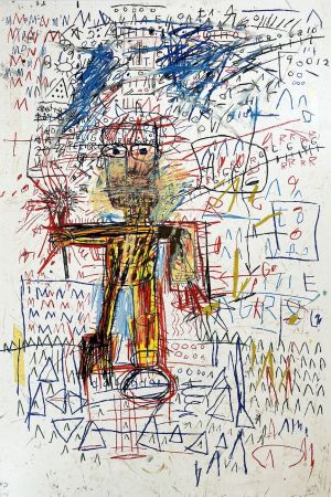 Сериграфия Basquiat - Untitled IV from The Figure Portfolio