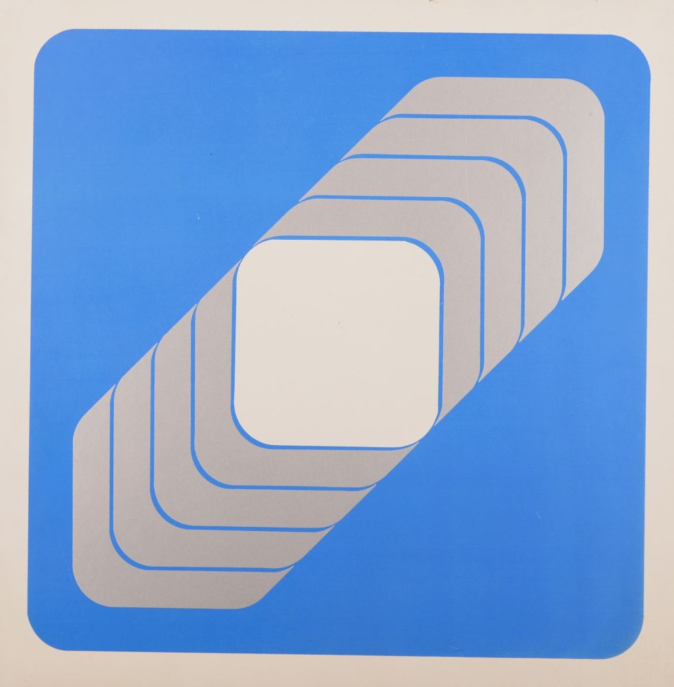 Сериграфия Lenk - Untitled (Opt Art), 1967