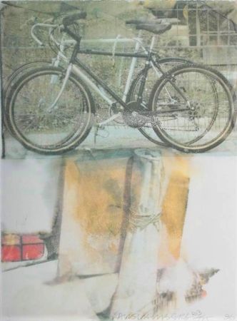 Сериграфия Rauschenberg - Untitled (Two Bicycles)