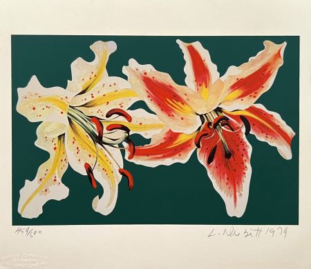 Сериграфия Nesbitt - Untitled (Two Lilies)