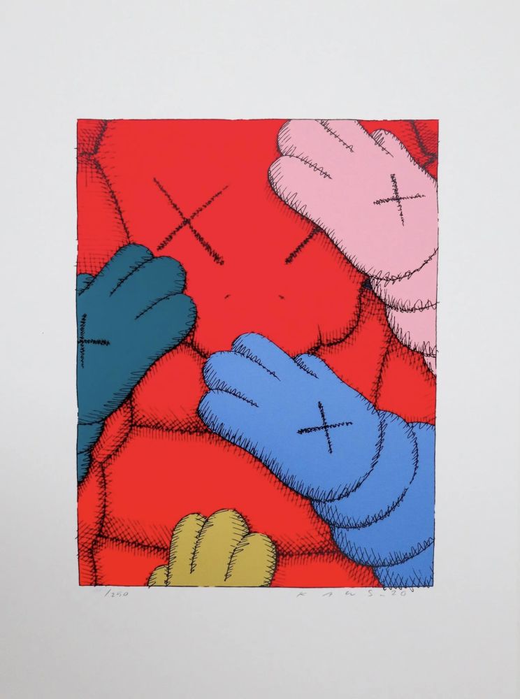 Многоэкземплярное Произведение Kaws - Untitled VII (Urge)