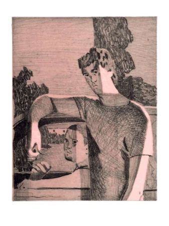 Гравюра Bollinger - Untitled (Window Exchange)