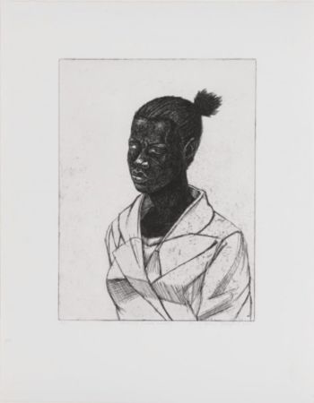 Гравюра Marshall - Untitled (Woman)