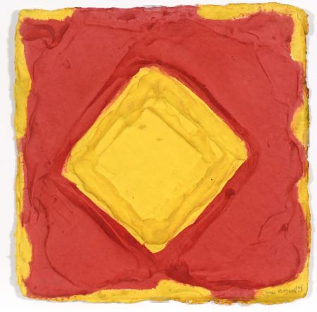 Гравюра Bogart - Untitled (yellow – red)