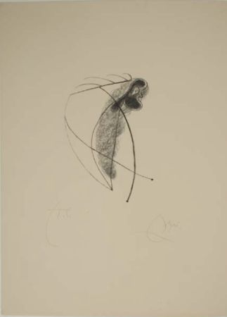 Литография Miró - Untitled/Sin título